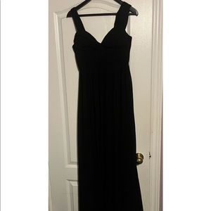 Black bridesmaid dress
